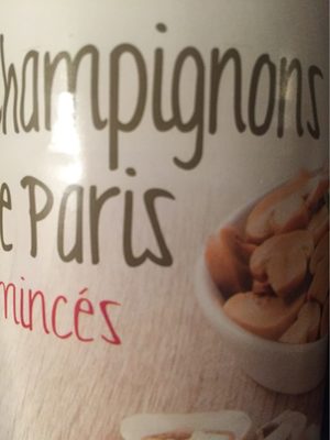 Champignons de Paris - Emincés