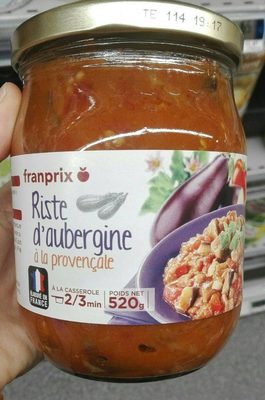 Riste d'Aubergine à la provençale