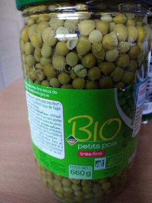 Bio petits pois