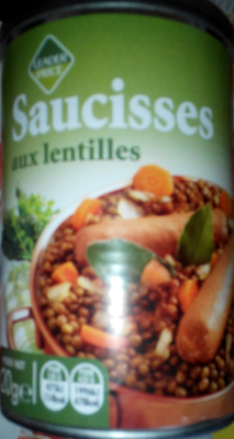 Saucisses aux lentilles