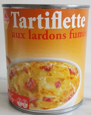 Tartiflette aux lardons fumés