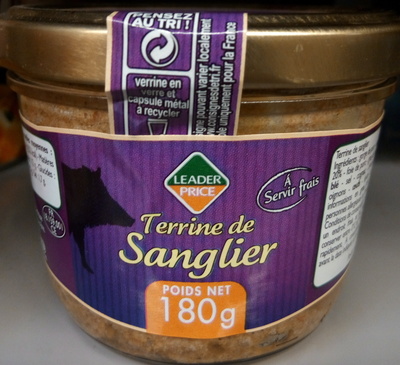 Terrine de sanglier