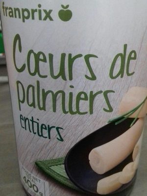 Coeurs de palmiers entiers