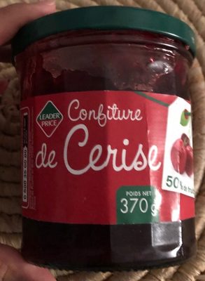 Confiture extra de cerise