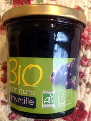 Confiture myrtille bio