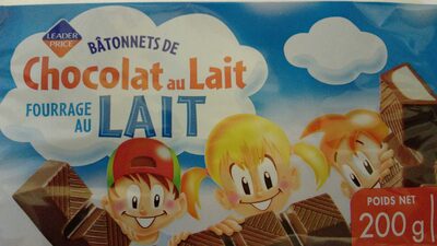 Batonnets De Chocolat Au Lait