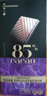 Chocolat noir Dégustation