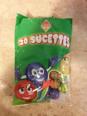 20 sucettes