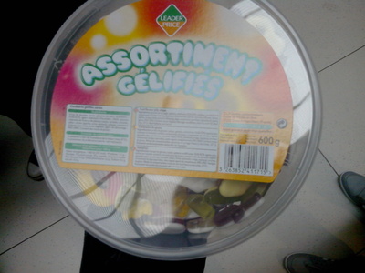 Assortiment gélifiés