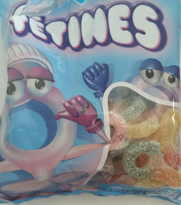 Tétines, confiserie gélifiée