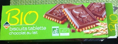 Bio biscuits tablette chocolat au lait