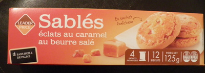 Sablés éclats au caramel au beurre salé