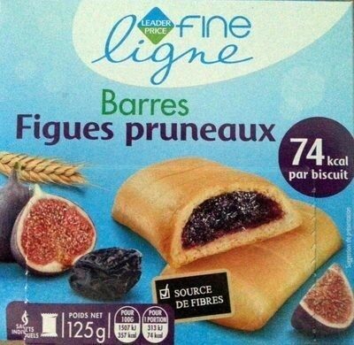 Fine ligne - Barres Figues pruneaux
