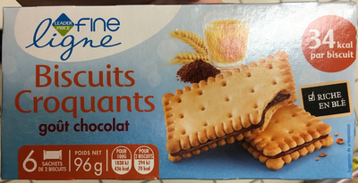 Biscuits Croquants goût Chocolat