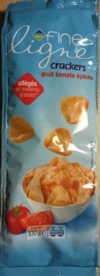 Crackers goût tomate épicée