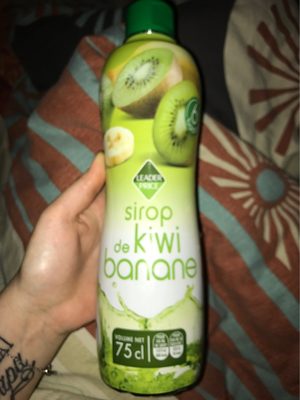 Sirop de kiwi banane