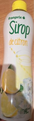 Sirop de citron
