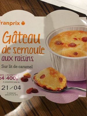 Gateau de semoule