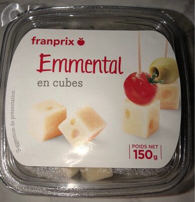 Emmental en cubes