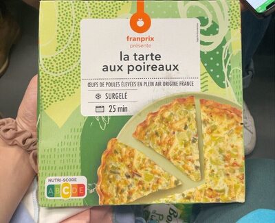 La tarte aux poireaux