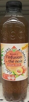 Boisson à l'infusion de thé noir - Saveur pêche