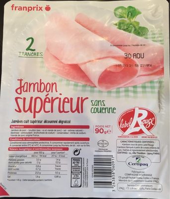 Jambon Superieur sans couenne