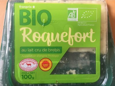 Roquefort AOP au lait cru de brebis BIO