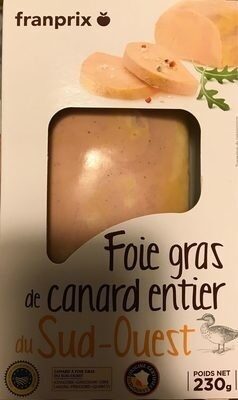 Foie gras de canard entier