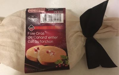 Foie gras de canard entier cuit au torchon