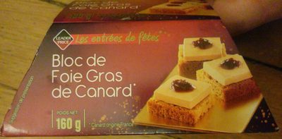 Bloc de foie gras de canard