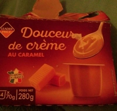 Douceur de crème au caramel