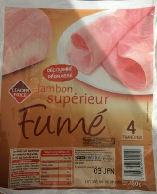 Jambon supérieur fumé