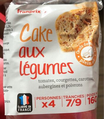 Cake aux légumes