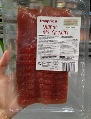 Viande des grisons