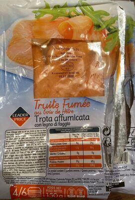 Truite fumée