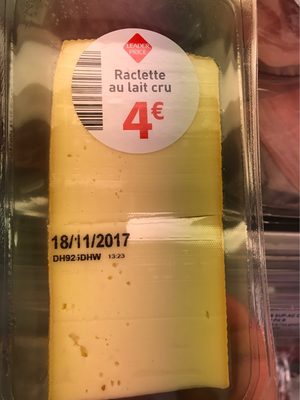 Raclette au lait cru
