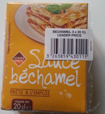 Sauce béchamel