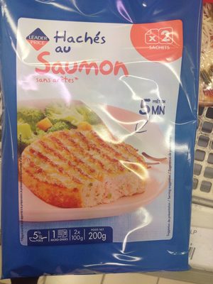 Hachés au saumon et à la ciboulette