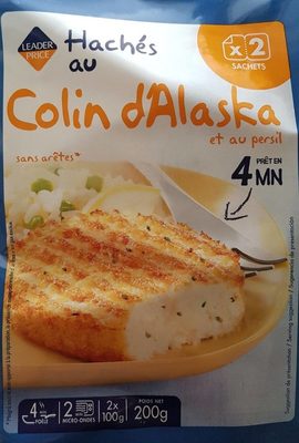 Hachés au Colin d'Alaska et au persil