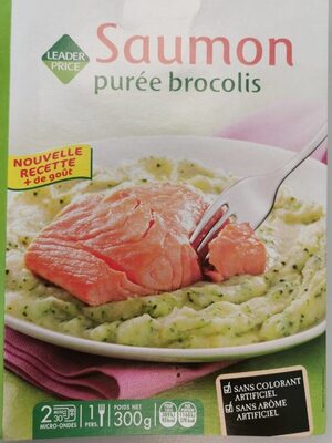 Saumon purée brocolis