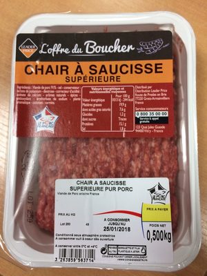 Chair a saucisse superieure