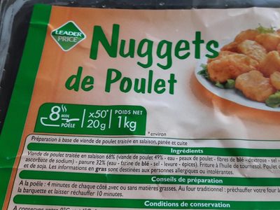 Nuggets de poulet