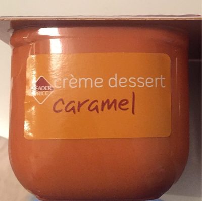Crème dessert caramel