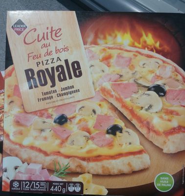 Pizza Royale Cuite au Feu de Bois