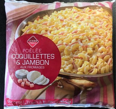 Poêlée coquillettes & jambon aux fromages