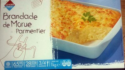 Brandade de morue parmentier