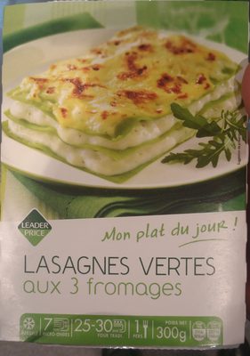 Lasagnes Vertes aux 3 Fromages