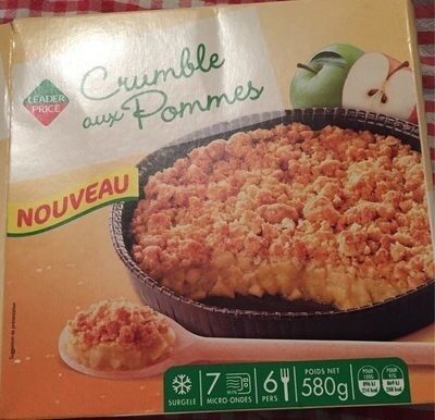 Crumble aux pomme