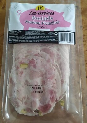 Roulade de Jambon Pistachée