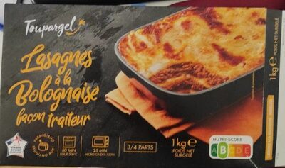 Lasagnes a la bolognaise façon traiteur